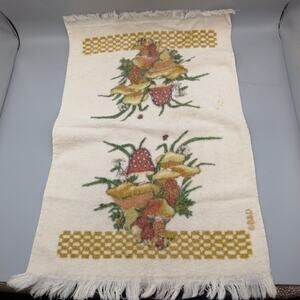 Cannon Retro Mushroom Hand Towel Cotton Vintage Fringe